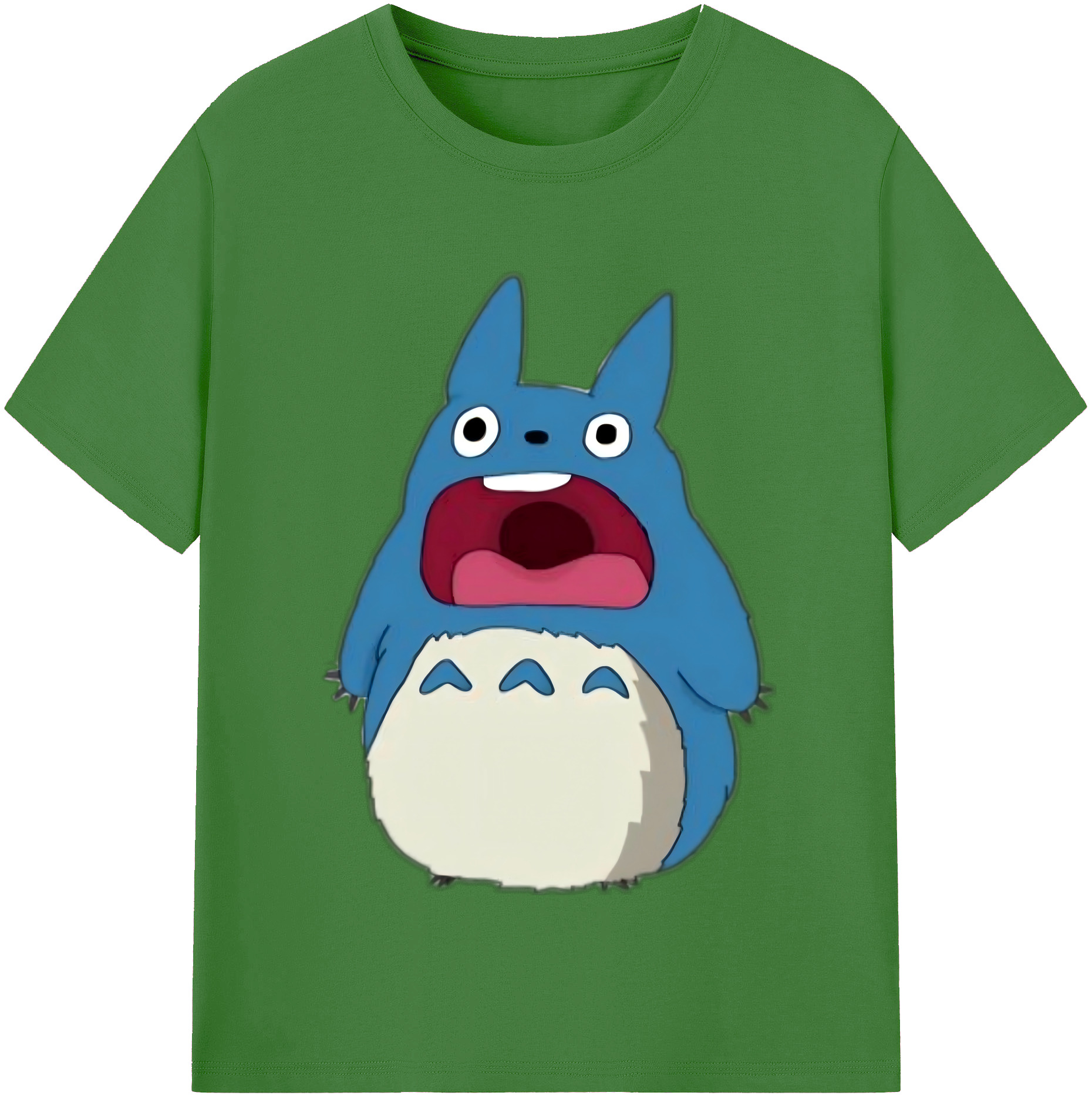 （画像用） となりのトトロ 草壁メイ 草壁サツキ My Neighbor Totoro Satsuki Kusakabe Mei Kusakabe レディースカジュアルプリントTシャツ（綿100％）